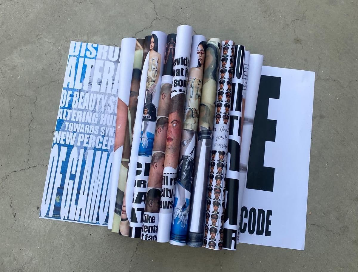 CSM London - FACE zine